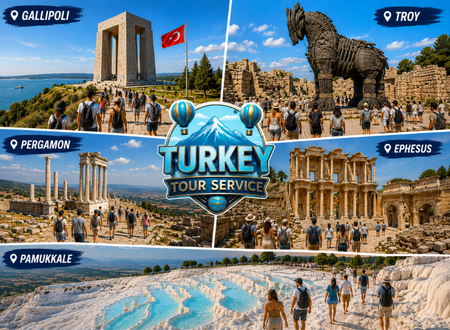 4-Day Gallipoli, Troy, Pergamon, Ephesus and Pamukkale Tour 1