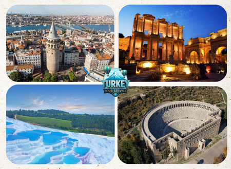 6 Day Western & Mediterranean Turkey Tour – Istanbul, Antalya, Pamukkale & Ephesus 1